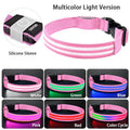 Light Up Dog Collar Night Walk Color LED Glowing