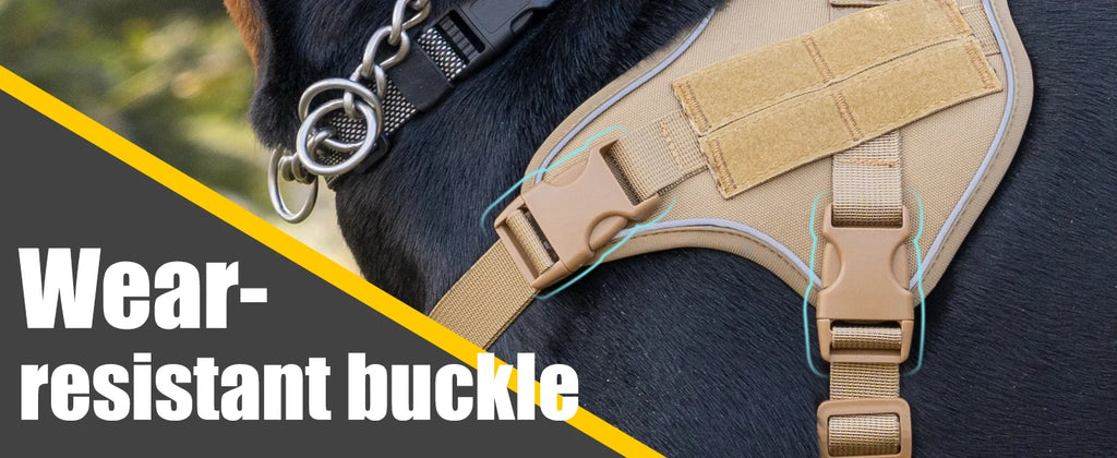 Tactical Dog Harness Doberman Pinscher Pet Training Vest