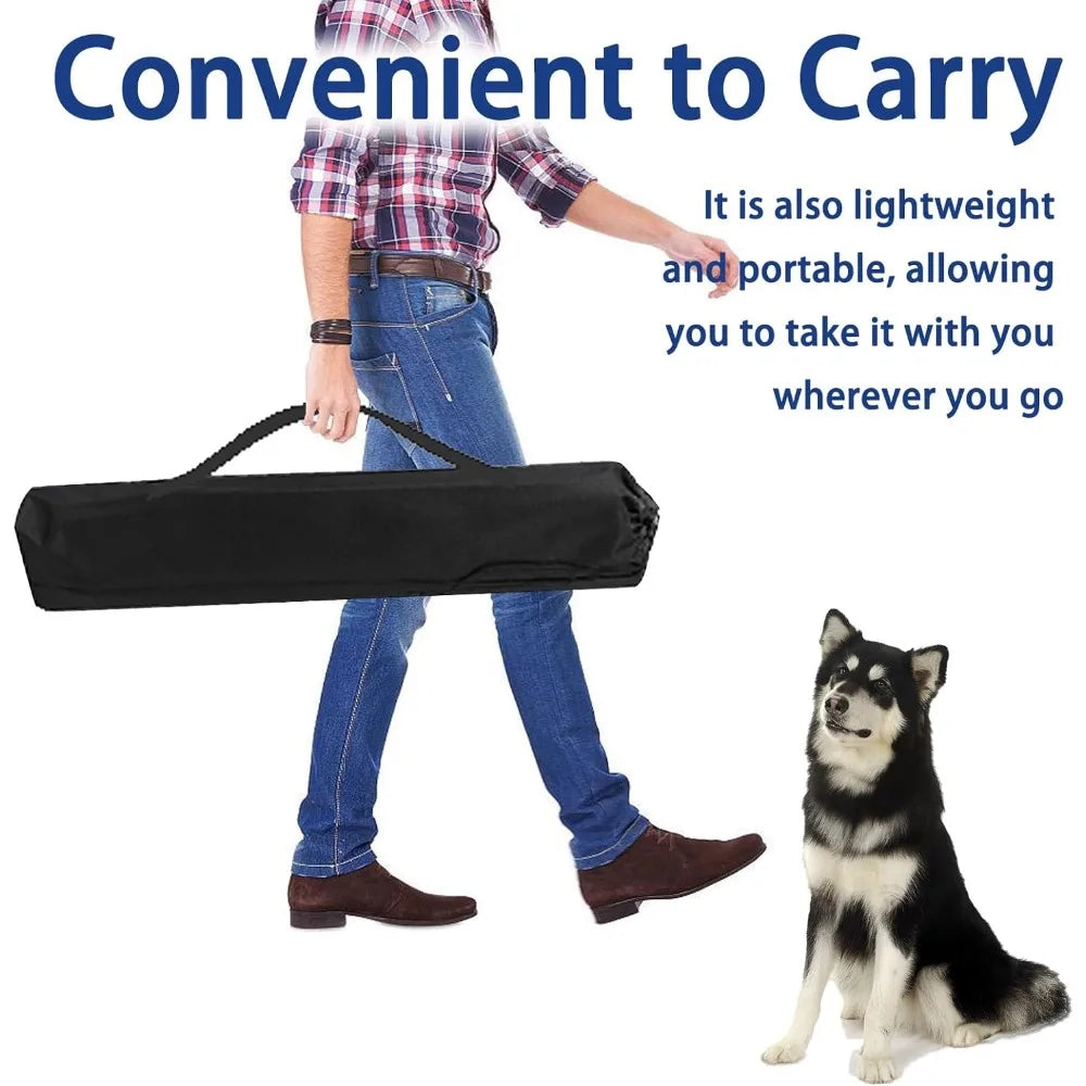 Dog Agility Training Kit Obstacle Course Starter Set