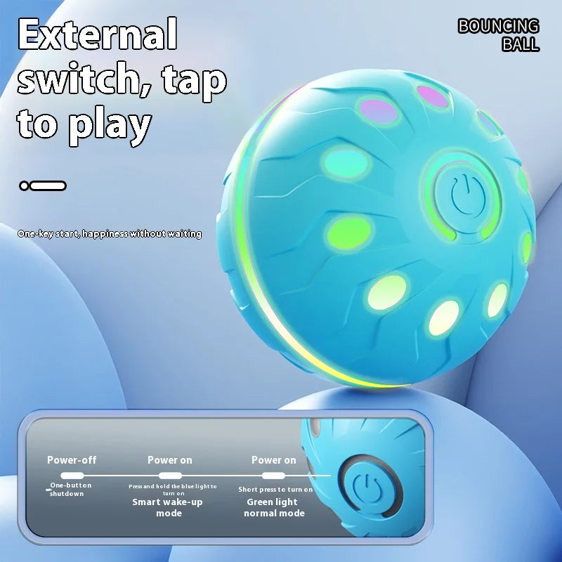 Pet Play Toy Ball, Electric Dog Ball, USB Rechargeable