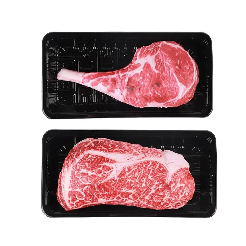 Simulation Squeaky Bone Dog Toys Steak Bite-Resistant Clean Dog Chew