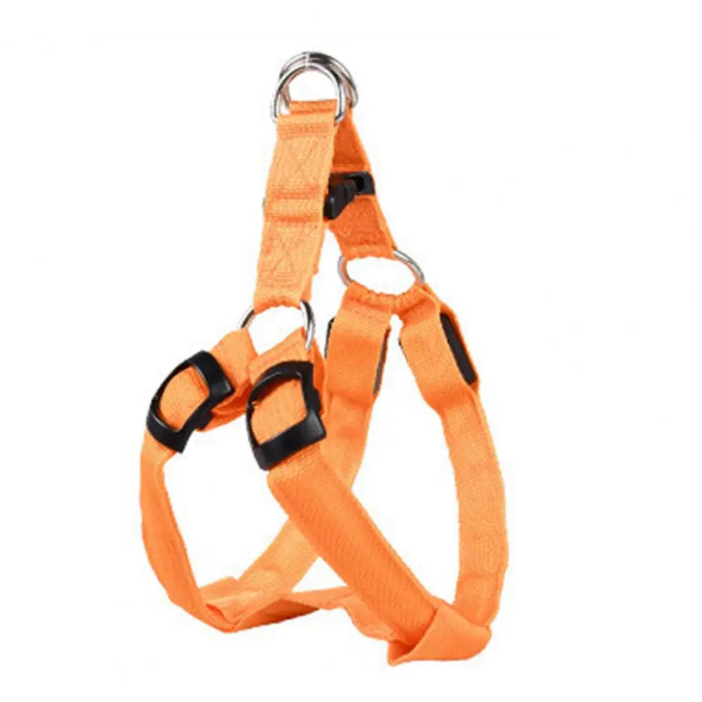 Adjustable LED Pet Harness USB Rechargeable Light Up Dog Harness