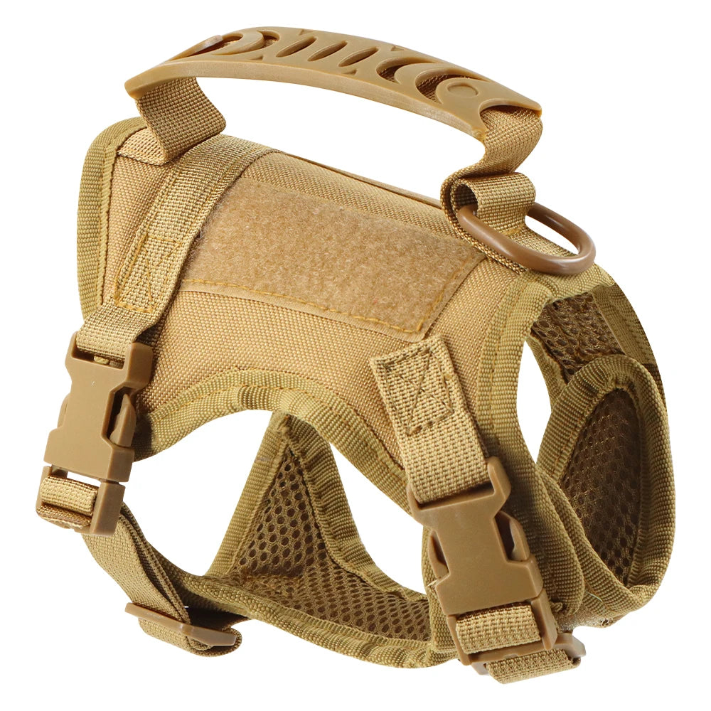 Tactical Puppy Harness Leash Set For Small Dogs