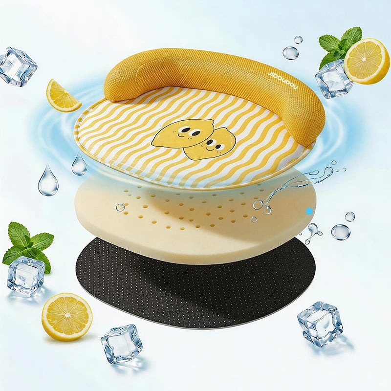 1 Piece Spring and Summer Pet Sofa Bed, Removable and Washable Dog Bed,