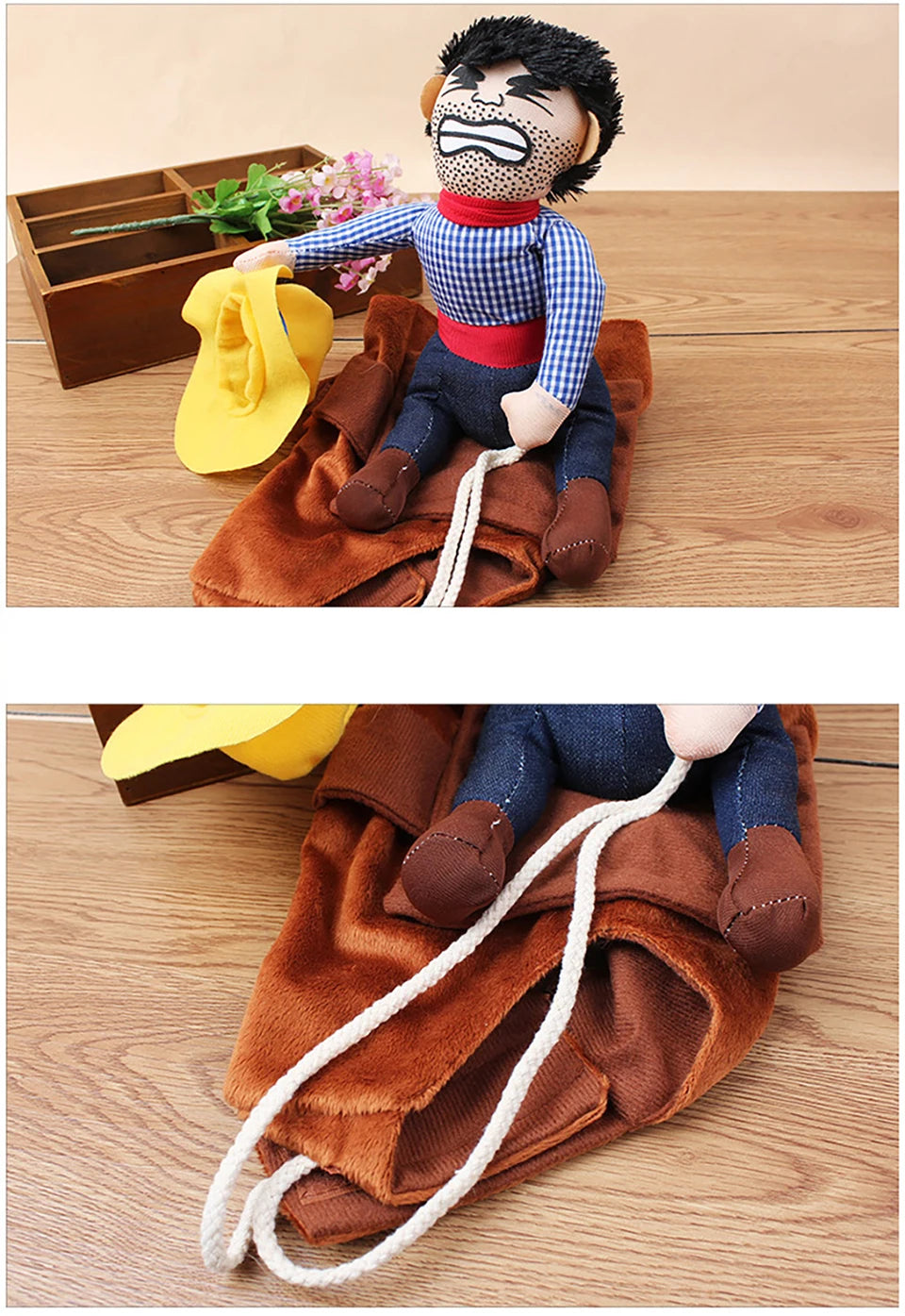Halloween Party Dog Clothes Funny Cowboy