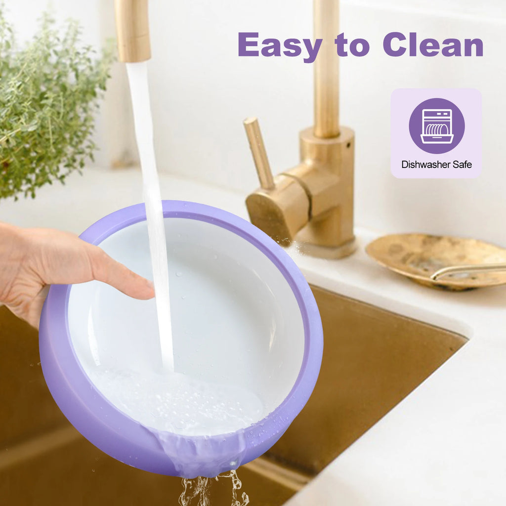 Pet Dog Slow Feeder Bowl Fun Non Slip Anti-Gulping