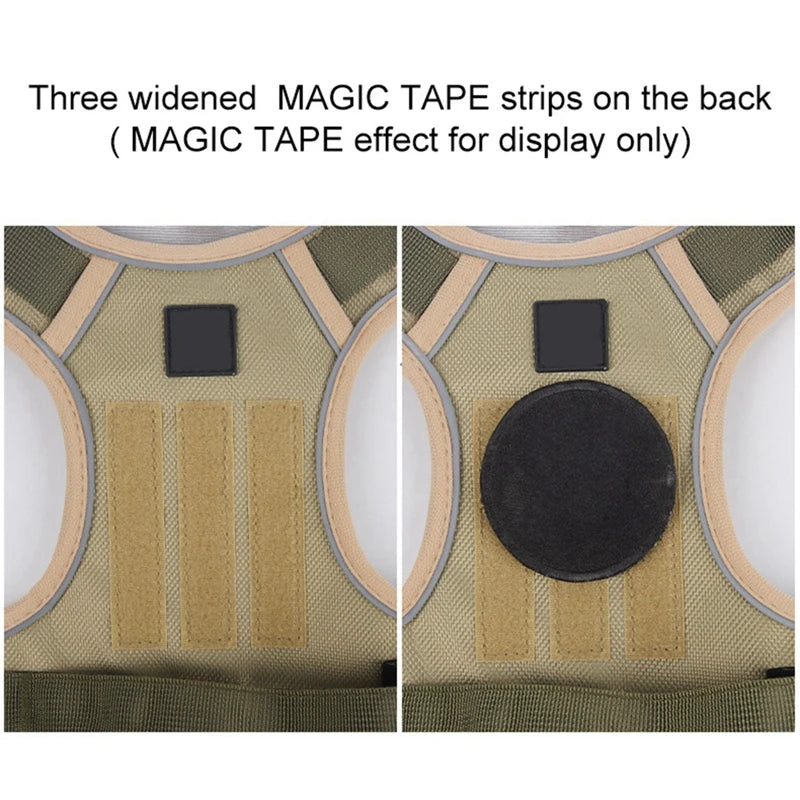 Dog Harness Reflective Midium Large Dogs Tactical Vest