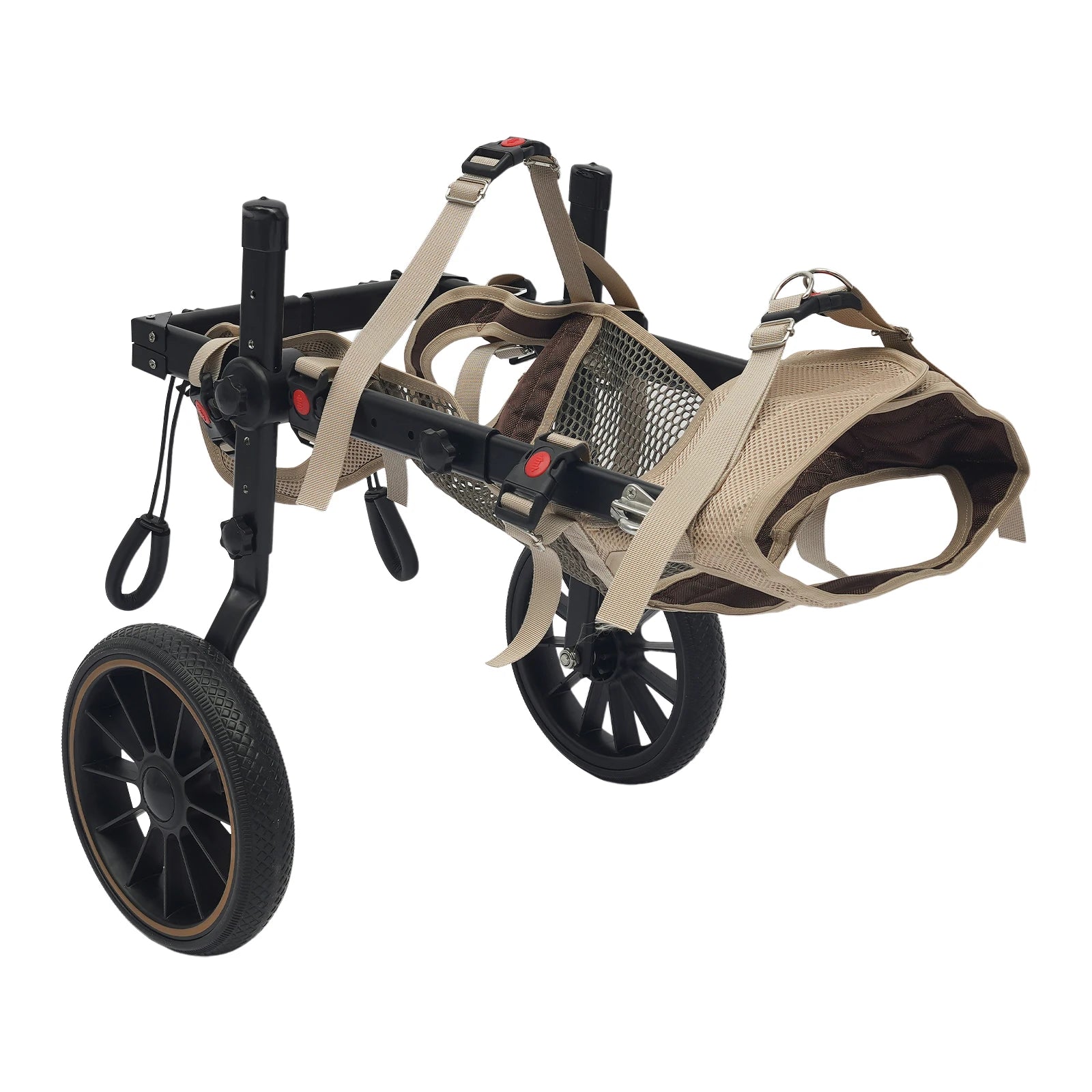 XL Pet Rehabilitation Walking Aid Stable and Reliable 2-wheel Dog Wheelchair