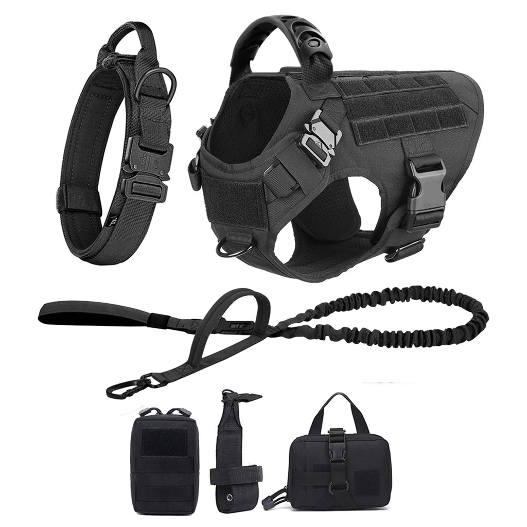 Large Dog Harness And Leash Set  German Shepherd Malinois