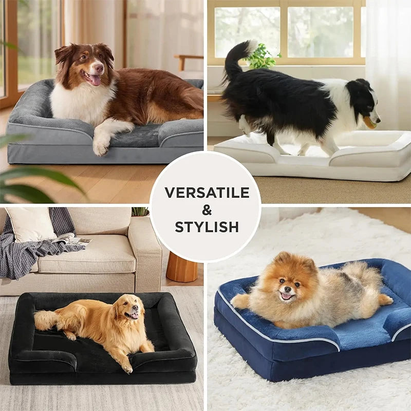 Waterproof Orthopedic Dog Bed Washable.