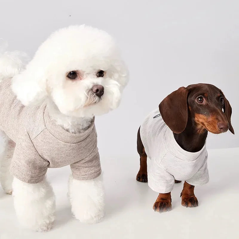 Wiener Sweater Dogs Soft Undershirt for Dachshund Or Small Dog Winter Warm