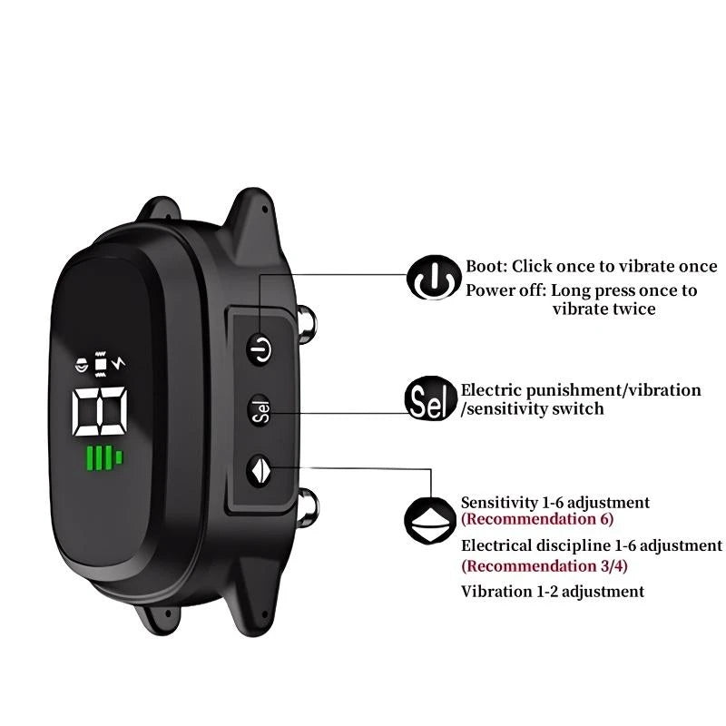 Waterproof Dog Bark Collar,Rechargeable Anti-Bark Collar For Dog.