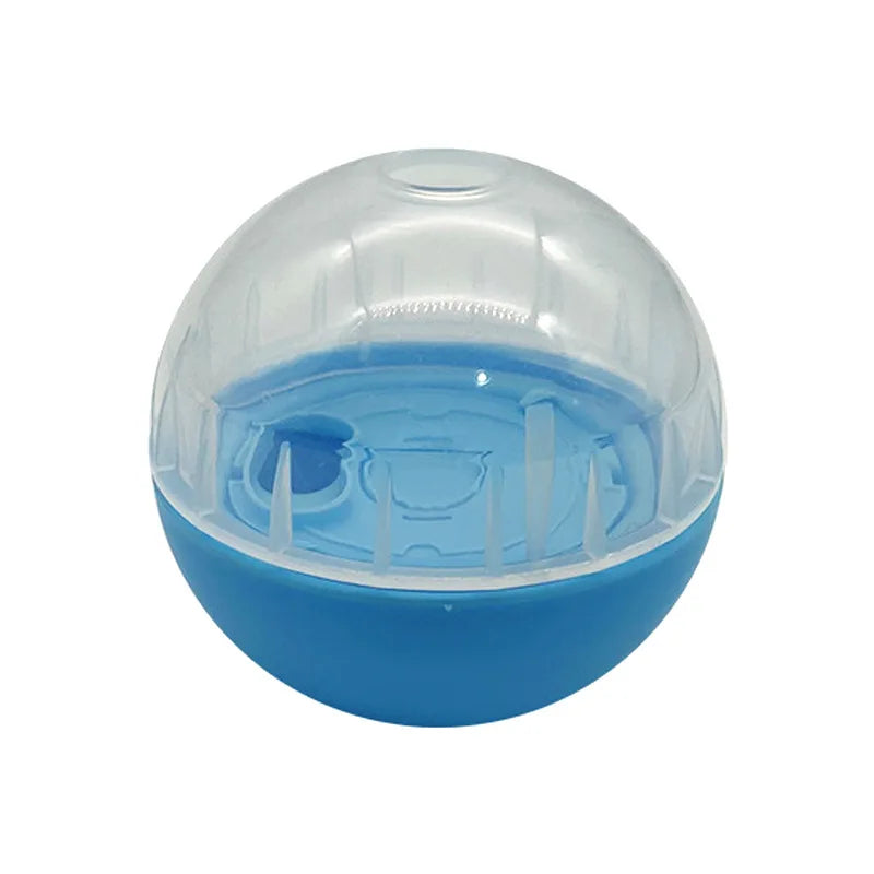 4" IQ Treat Ball Dog Toy, Interactive Food Dispenser.