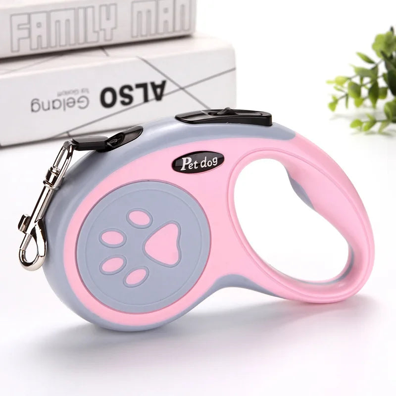 Nylon Dog Leash Automatic Retractable Durable Dog Lead For Small Dogs