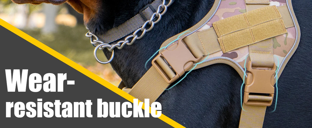 Tactical Dog Harness Doberman Pinscher Pet Training Vest