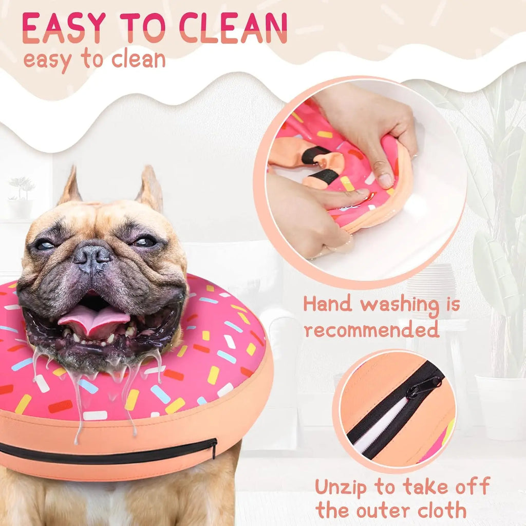 Inflatable Dog Cone Collar Alternative After Surgery,