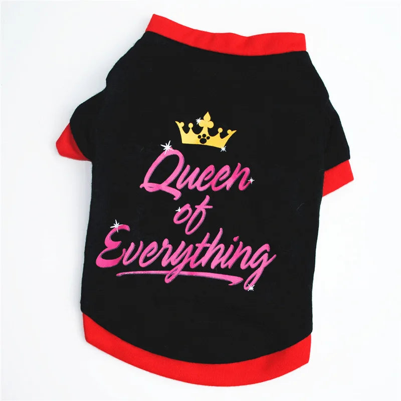 Fashionable pet clothes cute dog vest shirt dog costume