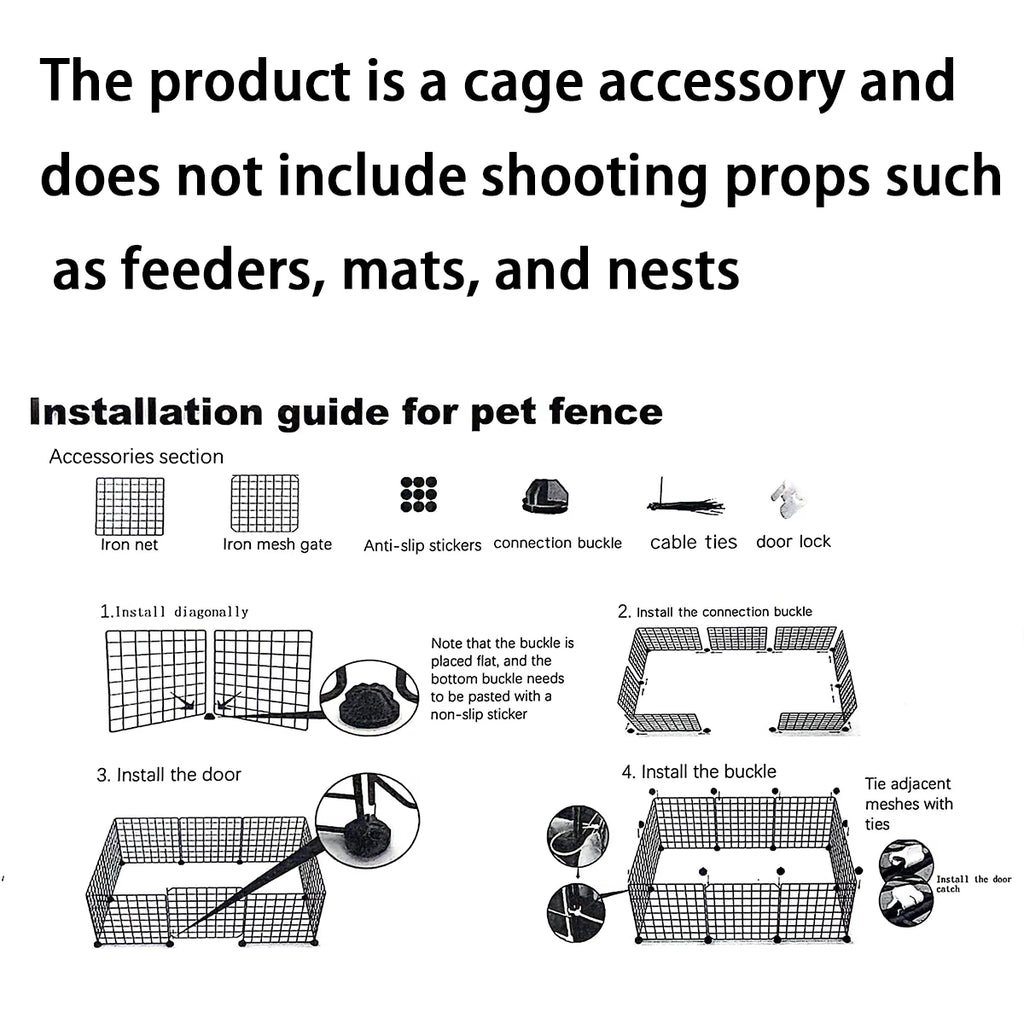 Pet dog enclosure Home House kennel Indoor small dog