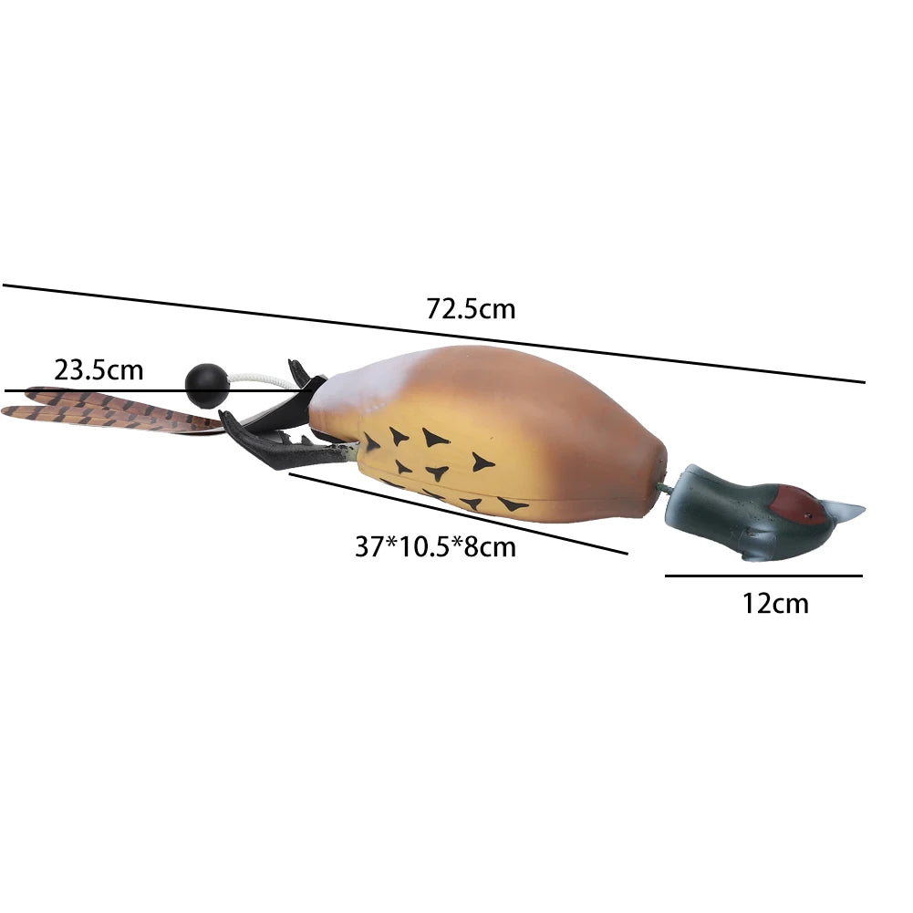 Pheasant Dummy Bumper Toy for Hunting Retriever Dog Training,H