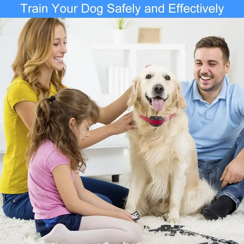 No Shock Dog Training Collar with Remote,1600ft Rechargeable