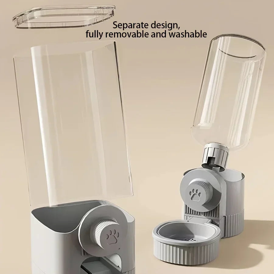 New Tepy Gravity Pet Auto Feeder Waterer