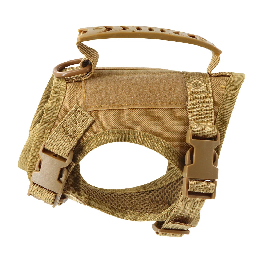 Tactical Puppy Harness Leash Set For Small Dogs
