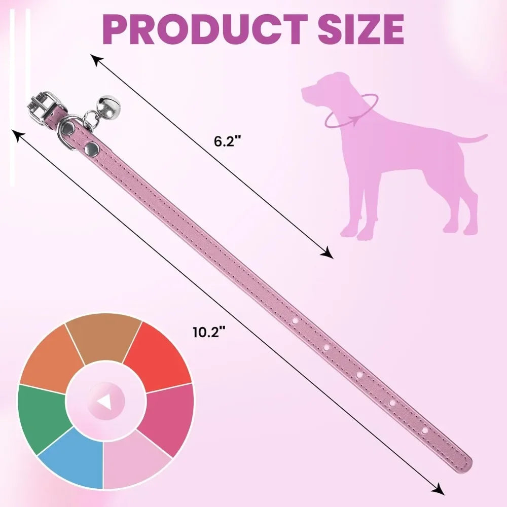 Adjustable Teacup Dog Collar for Small, Medium, and Large Dogs