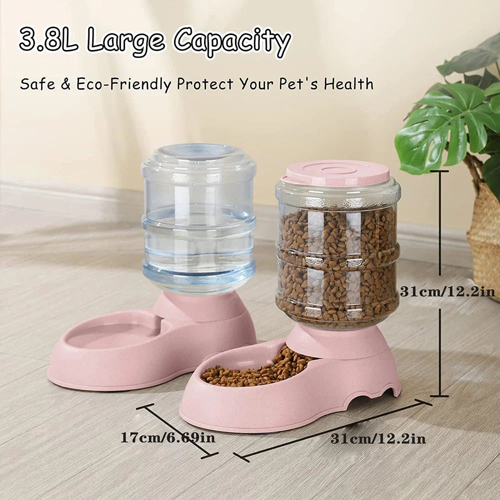 Automatic Water Dispenser Large Capacity Pet Feeder and Waterer