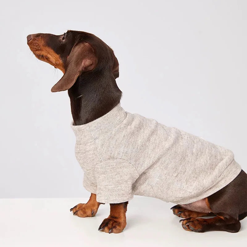 Wiener Sweater Dogs Soft Undershirt for Dachshund Or Small Dog Winter Warm