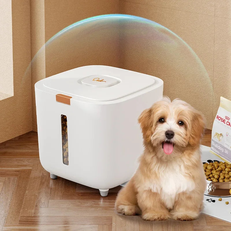 Pet Food Storage Barrel Large Storage Barrel Food Sealed Moisture-proof.