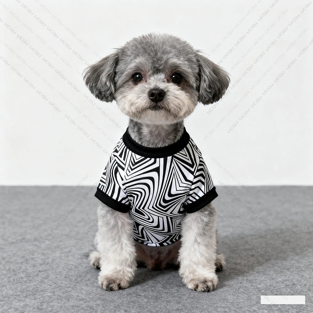 Dog T-Shirts Vest Fashion Trend Design Fresh And Cute