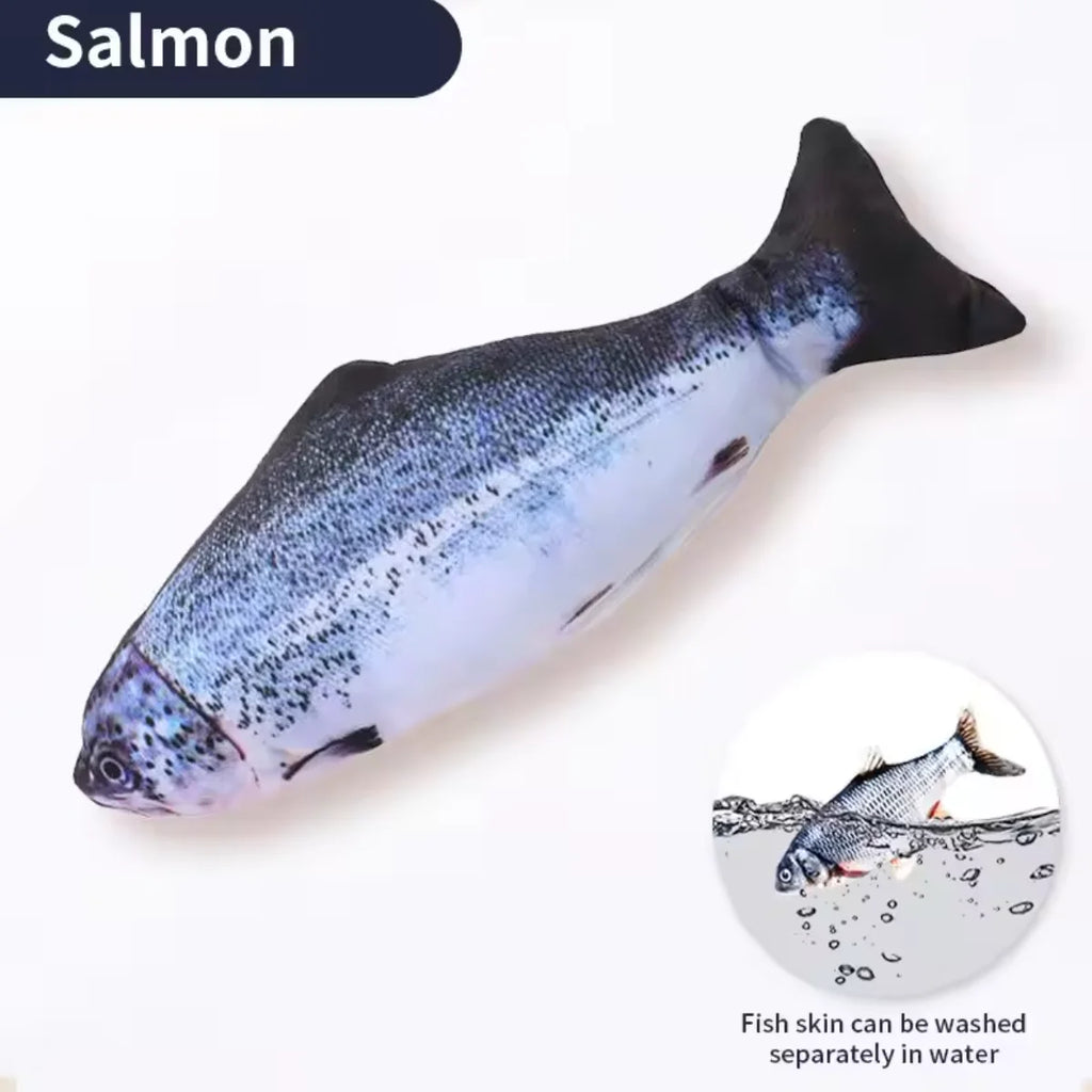 Cat Dog Toy Fish USB Charging Electric Floppy Simulation Fish