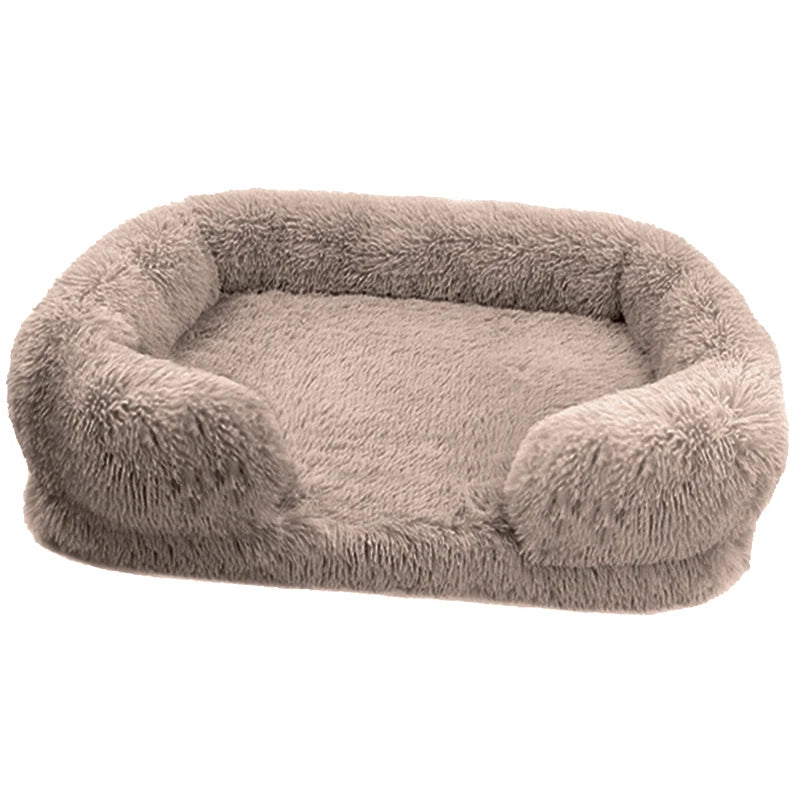 Thickened orthopedic dog bed for large dogs.