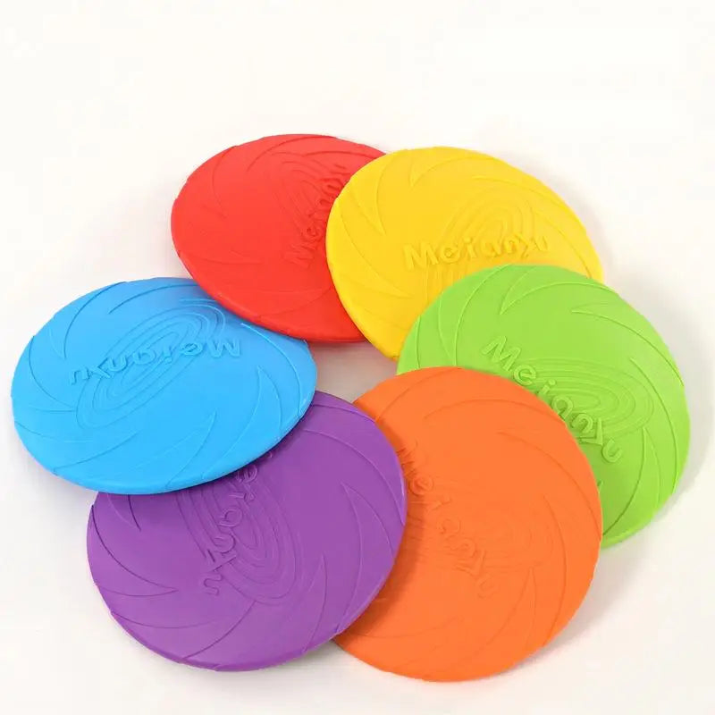 Bite Resistant Flying Disc Toys For Dog Multifunction