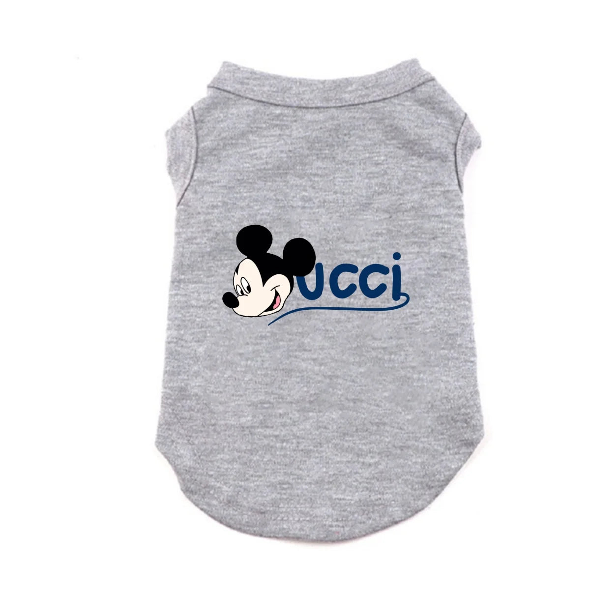 1pc   Mickey minimalist print printed pet vest, soft and breathable