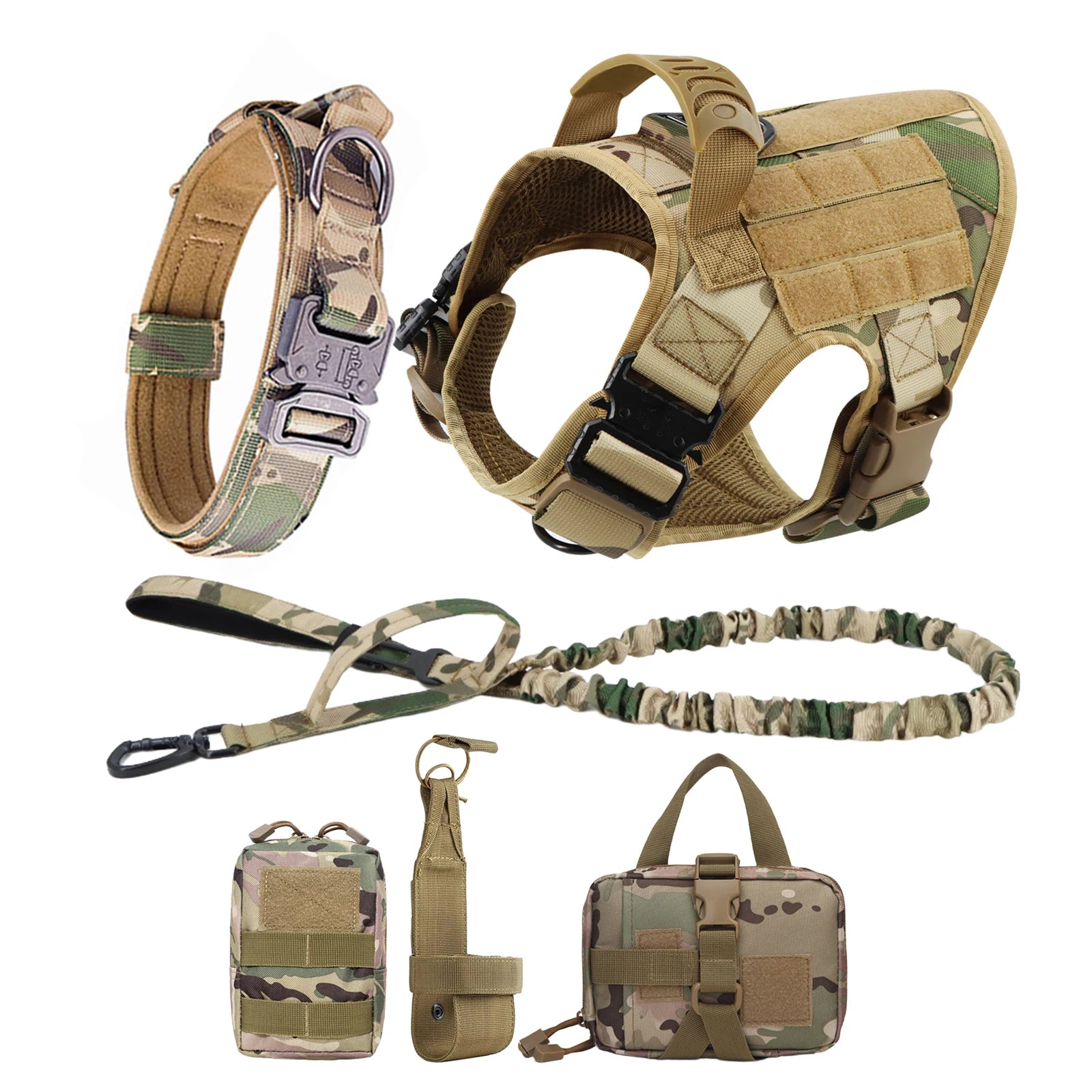Large Dog Harness And Leash Set  German Shepherd Malinois
