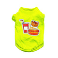 Fashionable pet clothes cute dog vest shirt dog costume