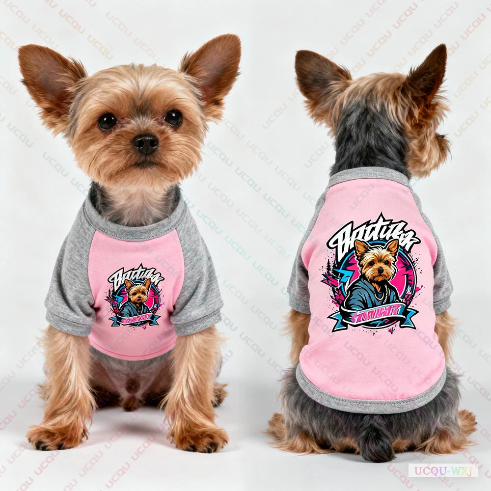 Dog T-Shirts Vest Fashion Trend Design