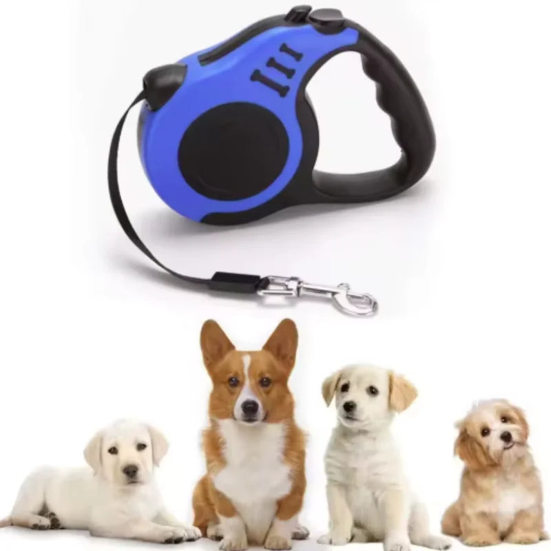 Dog Leash for Small Dogs, Automatic Retractable Durable Nylon Lead