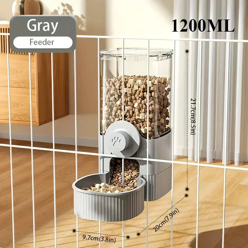 New Tepy Gravity Pet Auto Feeder Waterer
