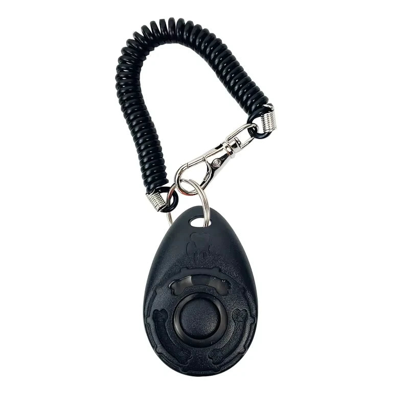 Dog Training Clicker Aid Adjustable WristStrap Sound.