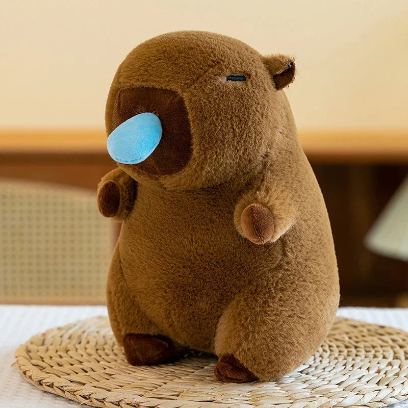 25cm Series Capybara Plush Simulation Capibara Anime Fluffty Toy Cute Doll Stuffed Animals Soft Doll Plush Christmas Gifts
