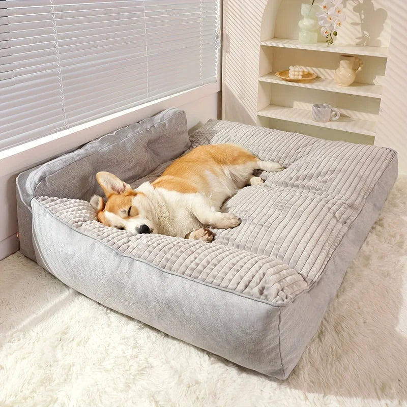 New Cat Bed Dog Pet Bed Kennel Non-Slip Winter Warm