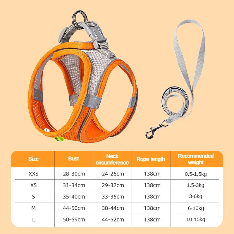 Adjustable Harness for  Puppy or Cat