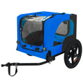 Pet Bike Trailer Dog Cart for Bicycle Easy Folding Frame Quick Release