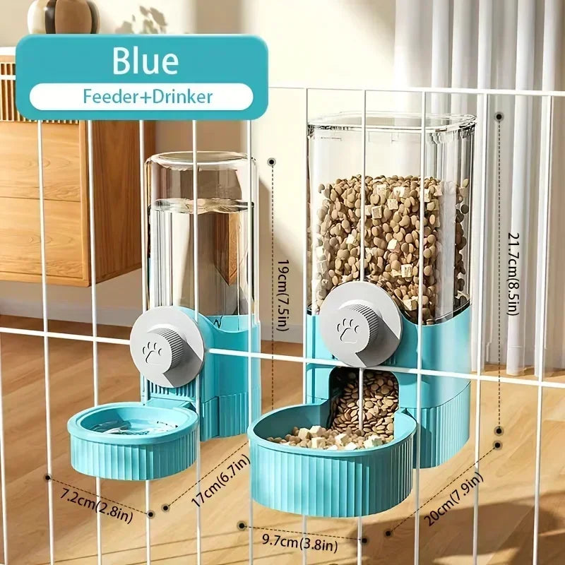 New Tepy Gravity Pet Auto Feeder Waterer