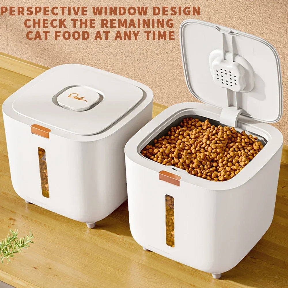 Pet Food Storage Barrel Large Storage Barrel Food Sealed Moisture-proof.