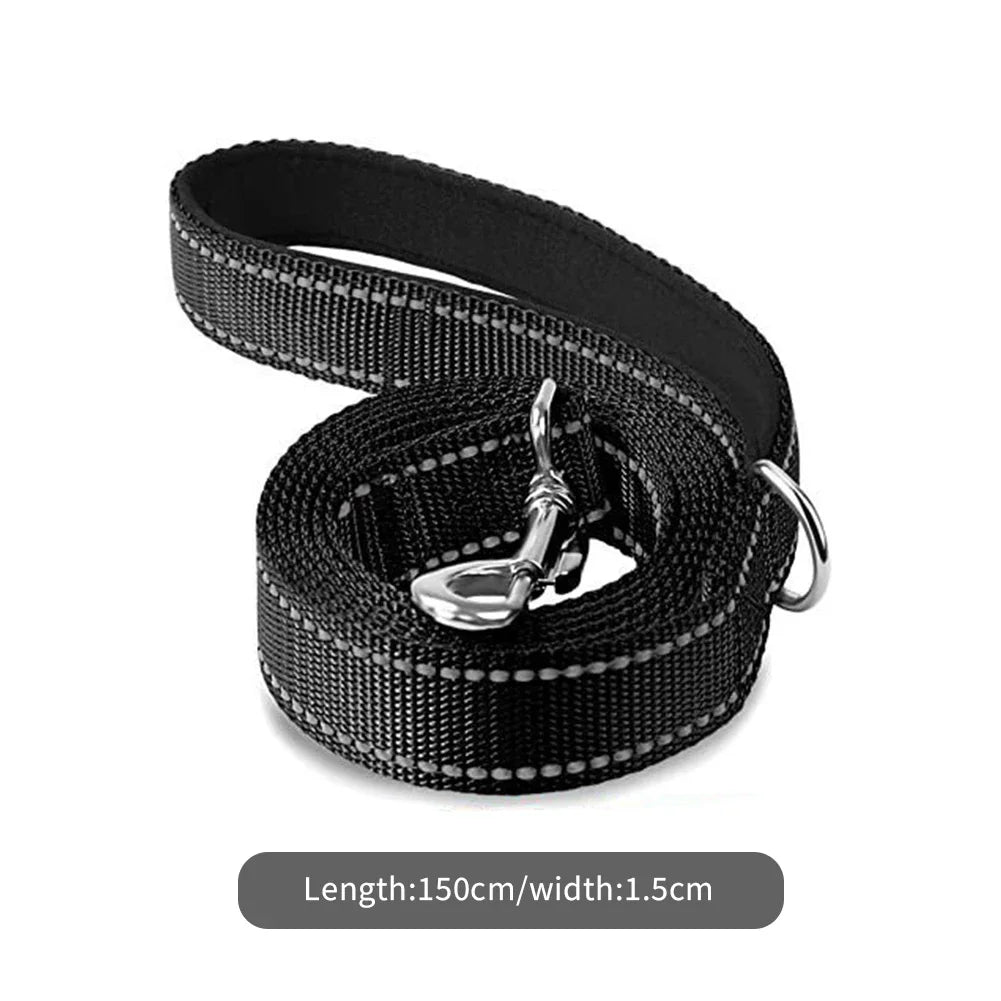 Dogs And Cats Harness Collar Lead Strap Night Reflection