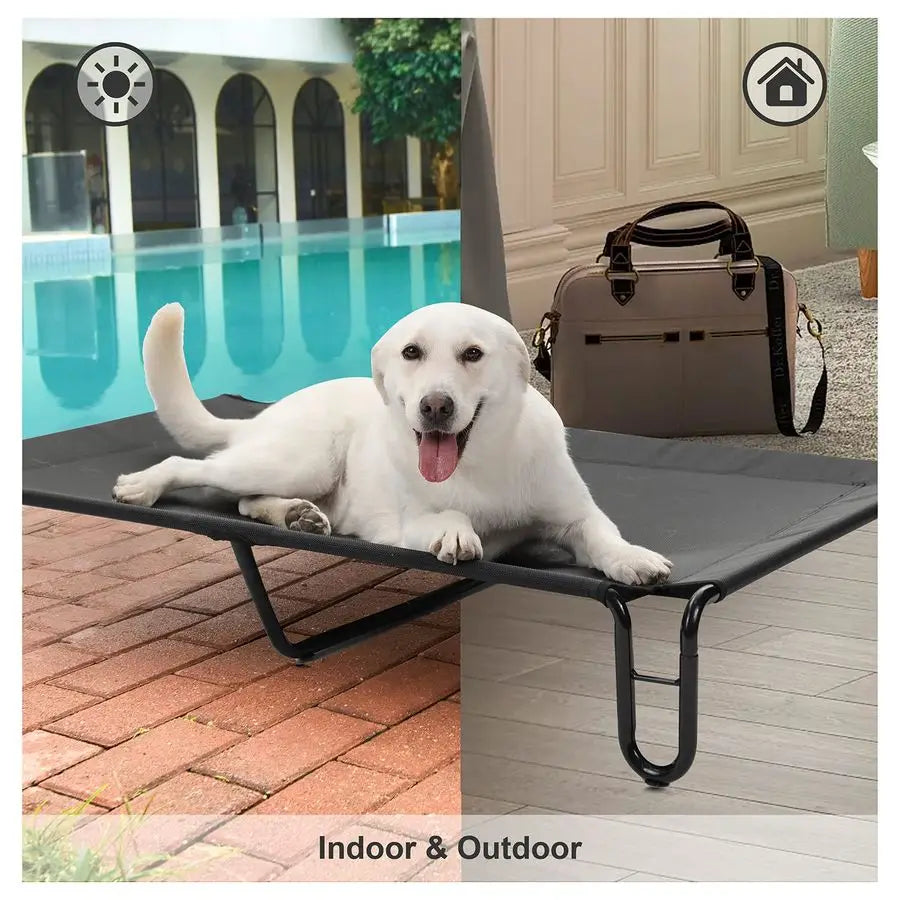 Elevated Outdoor Dog Bed Dog Cots beds for Large Dogs