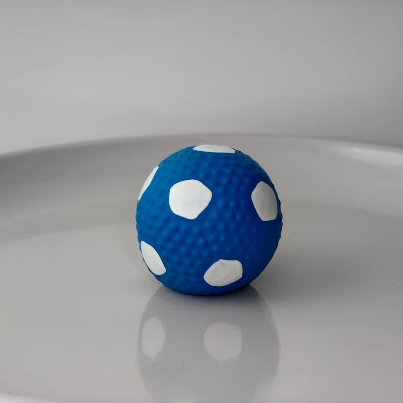 Sound Toy Ball Latex Christmas Gift Interactive Squeaky Ball
